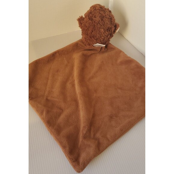 Brown Monkey Animal Baby Cubbie Security blanket Lovey Plush Zoo Jungle Knots - Picture 6 of 8